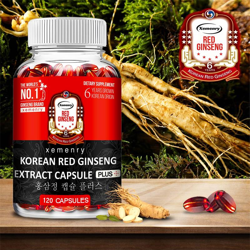 Valerian Root Capsule - Suplemento coreano de ginseng rojo: apoya