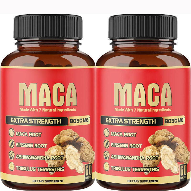 Valerian Root Capsule - Cápsulas de Maca negra orgánica, 2