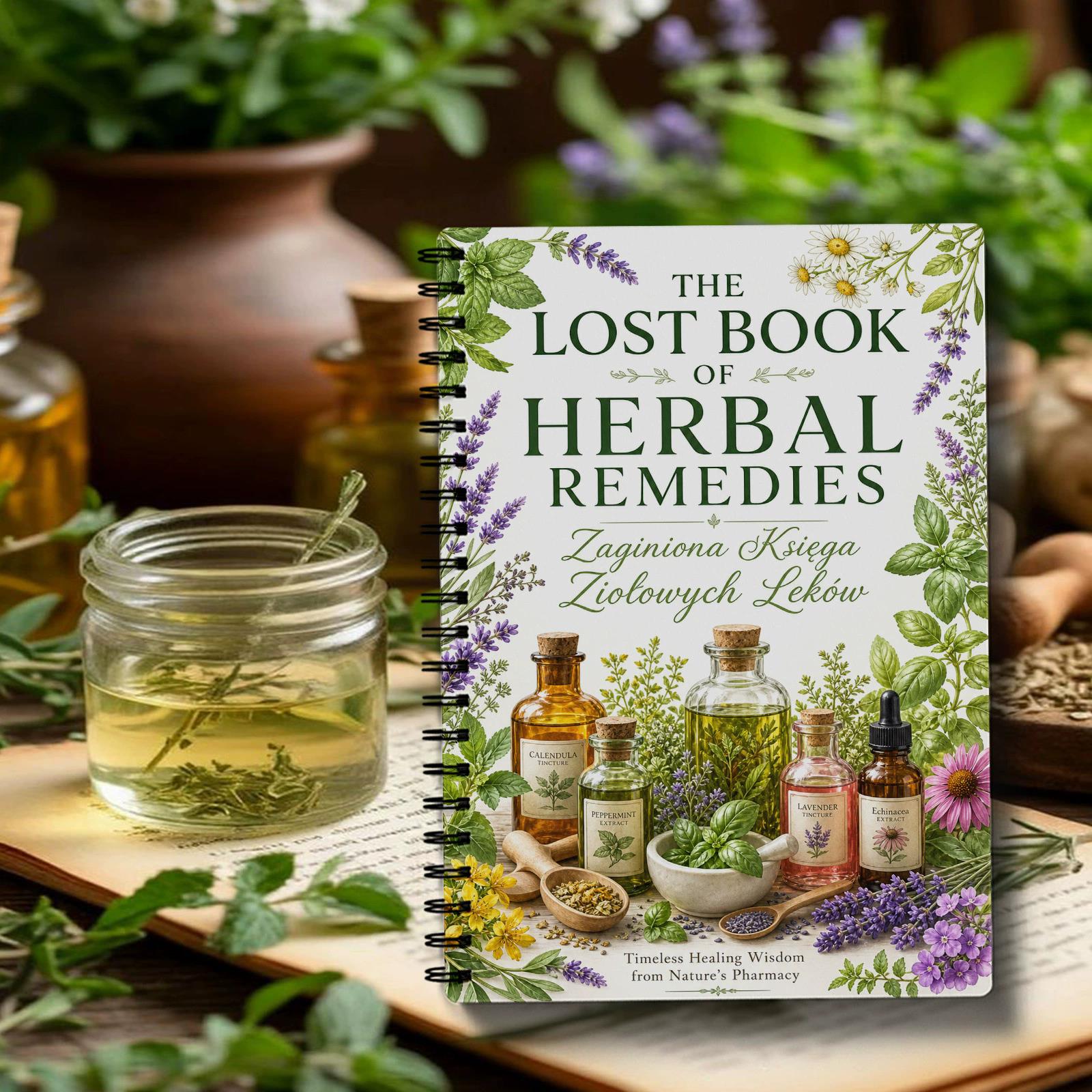Cuaderno Espiral de Remedios H - Natural Herbal Wellness reseña y precio