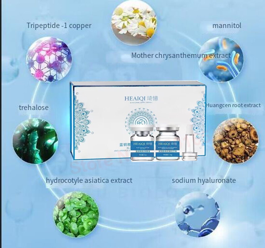 GHK-CU Péptido de Cobre Azul e - Valerian Root Capsule reseña y precio