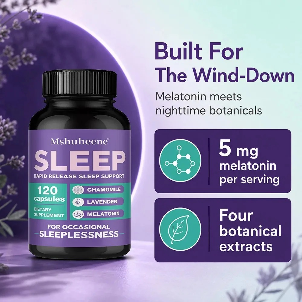 Melatonina 5g + Raíz de Valeri - Valerian Root Capsule reseña y precio