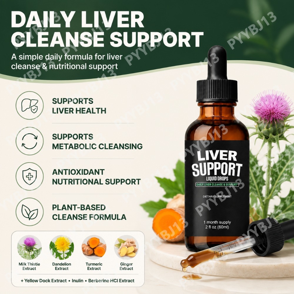 Gotas para el Soporte Hepático - Herbal Wellness For You reseña y precio