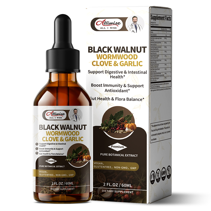 Alliwise Gota de nogal negro l - Herbal Wellness For You reseña y precio