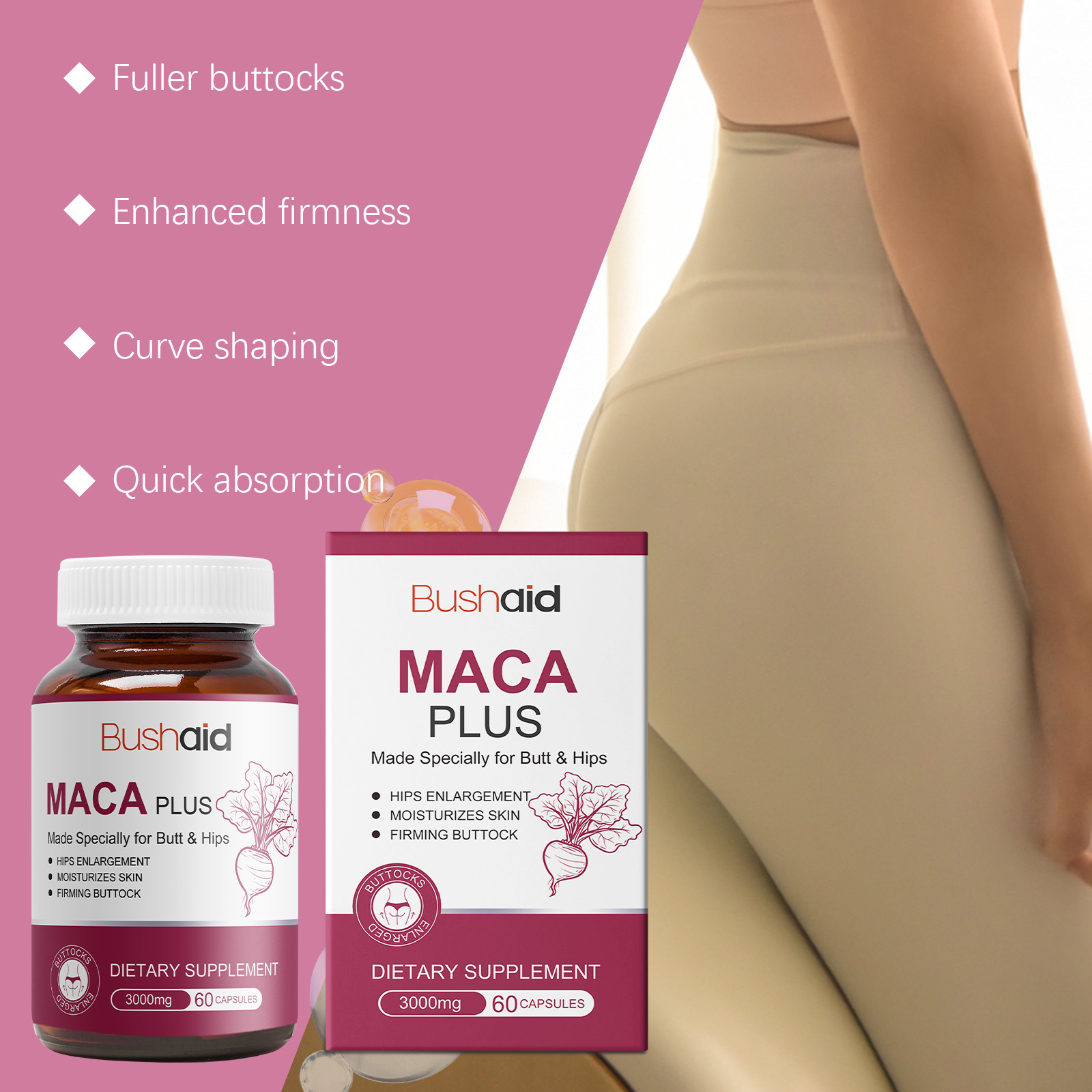 Cápsulas de Extracto de Raíz d - Natural Herbal Wellness reseña y precio