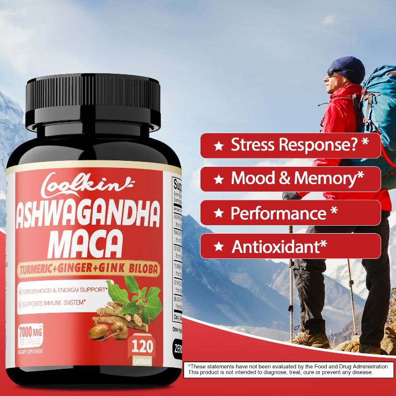 Suplementos de Ashwagandha y M - Valerian Root Capsule reseña y precio
