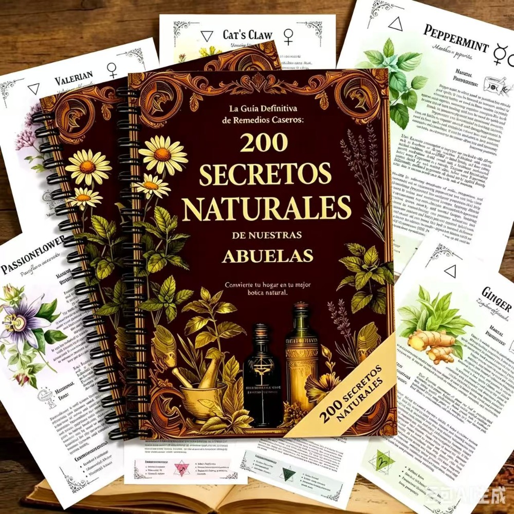 200 Secretos Naturales, Guía d - Natural Herbal Wellness reseña y precio