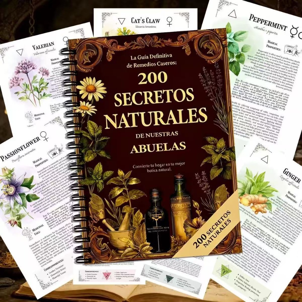 200 Secretos Naturales, Guía d - Natural Herbal Wellness reseña y precio