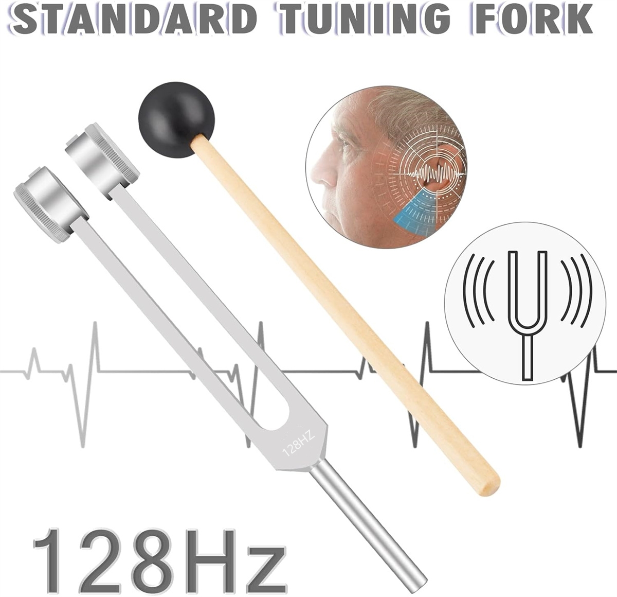 Diapasón Miwayer de 128Hz: Par - Healing Wellness reseña y precio