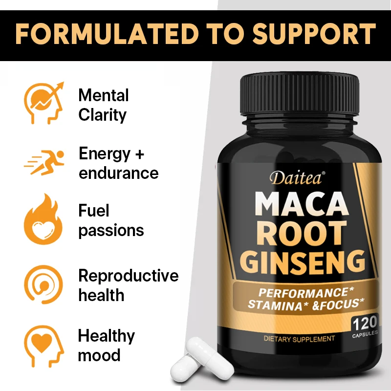 Extracto de raíz de maca y gin - Valerian Root Capsule reseña y precio