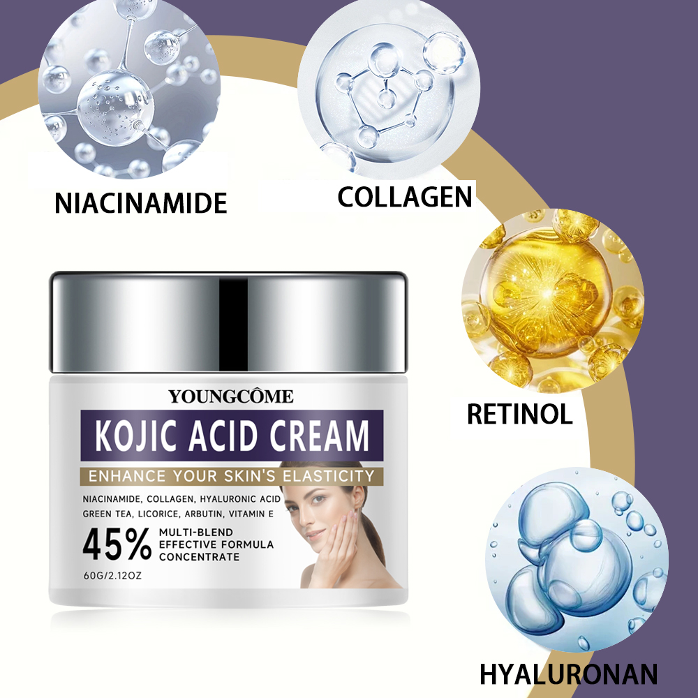 Crema facial de ácido kójico q - Healing Wellness reseña y precio