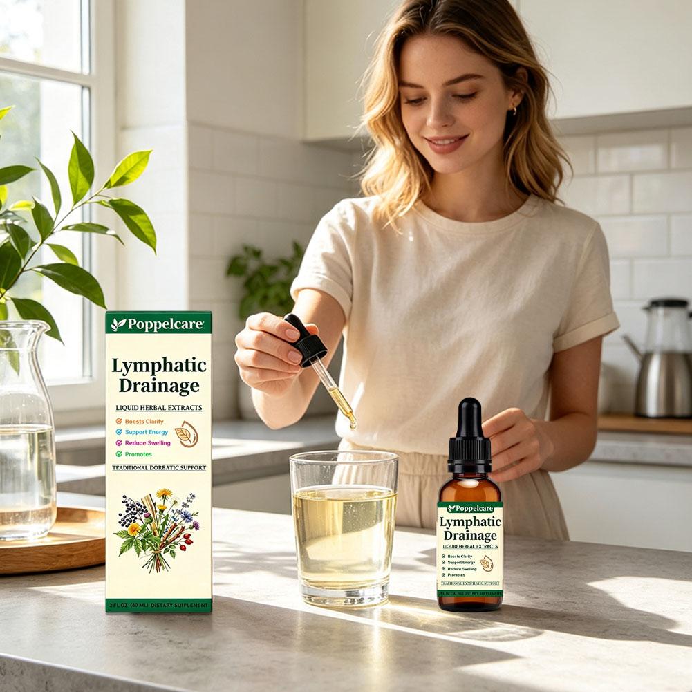 Gotas de Drenaje Linfático Her - Natural Herbal Wellness reseña y precio