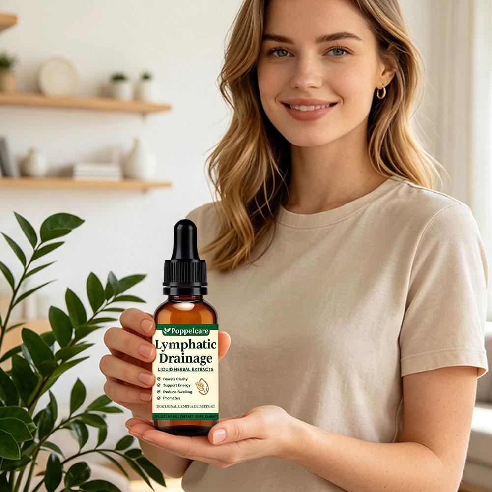 Gotas de Drenaje Linfático Her - Natural Herbal Wellness reseña y precio