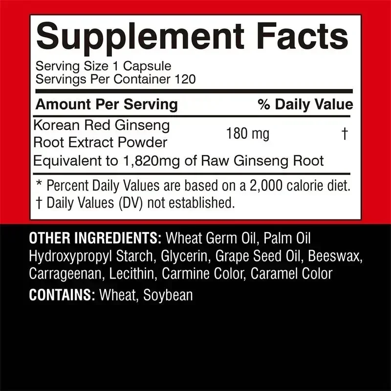 Suplemento coreano de ginseng  - Valerian Root Capsule reseña y precio