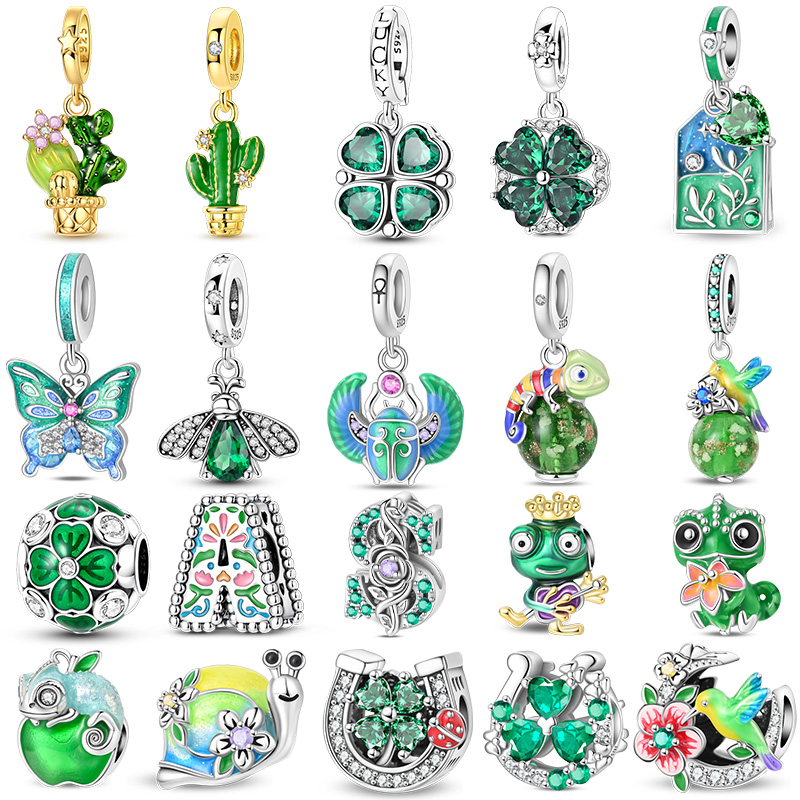 Nuevo Colgante de Plata de Ley - Red Clover Flower reseña y precio