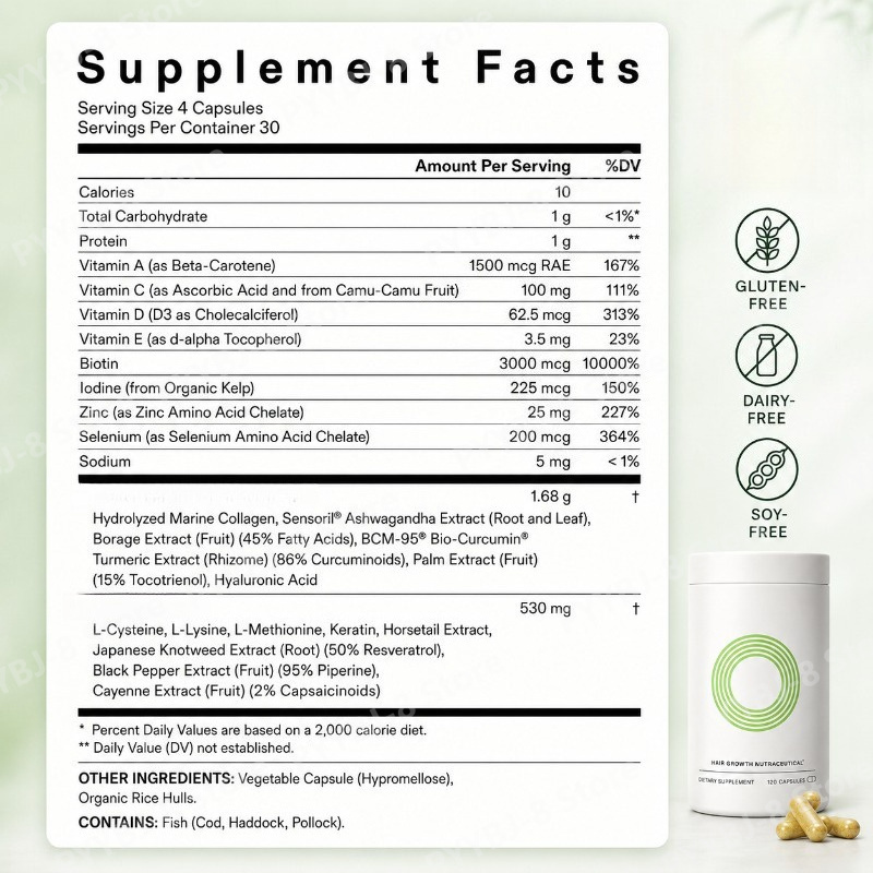 120 Cápsulas para el Bienestar - Herbal Wellness For You reseña y precio