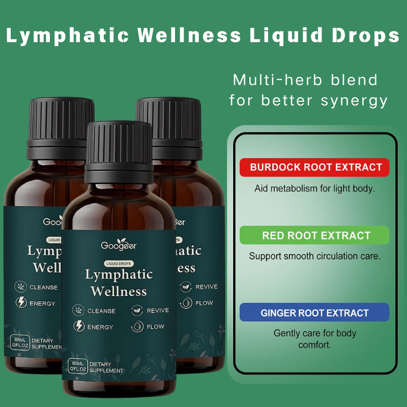 Gotas Líquidas de Apoyo Linfát - Natural Herbal Wellness reseña y precio