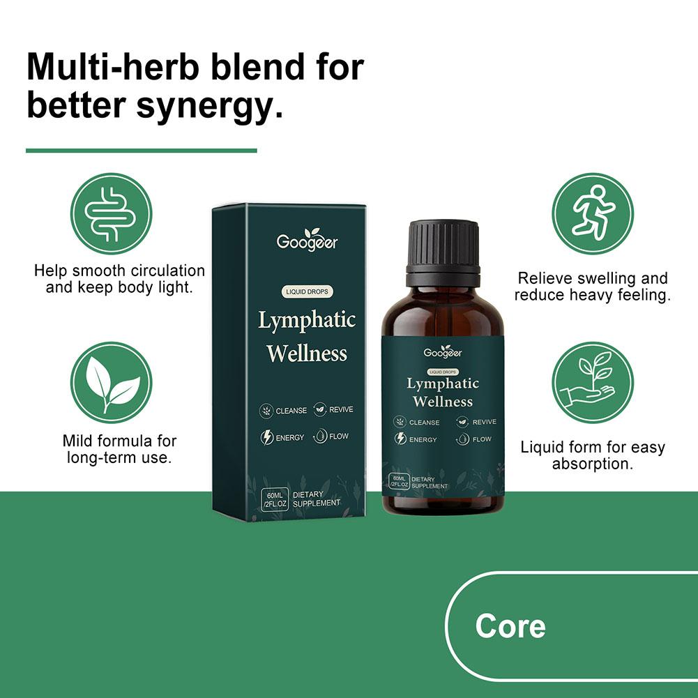 Gotas Líquidas de Apoyo Linfát - Natural Herbal Wellness reseña y precio